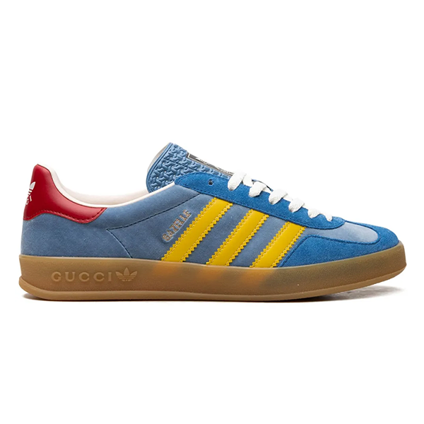 Adidas Gazelle x Gucci Light Blue Suede
