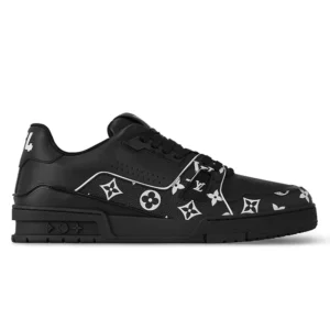 Louis Vuitton LV Trainer Sneaker Monogram Black White