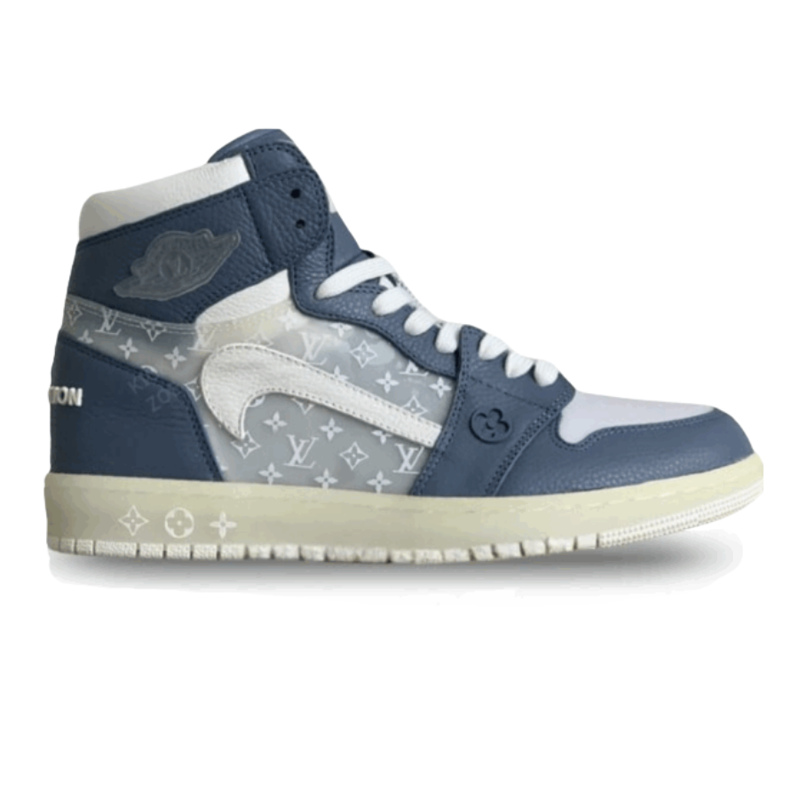Nike Air Jordan 1 x LV – Slate Blue Edition