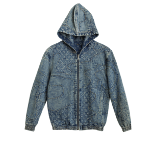 Louis Vuitton Monogram Denim Hoodie Jacket