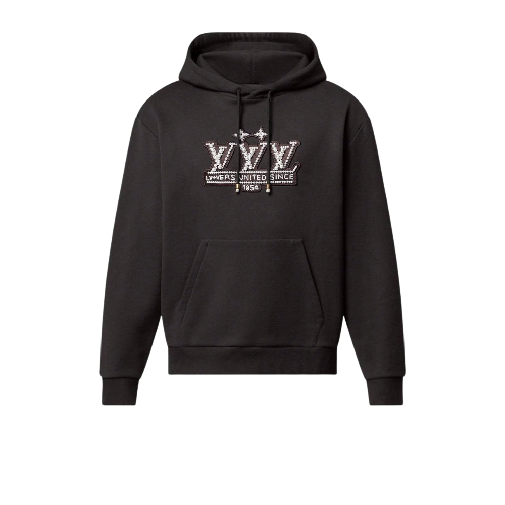 Pearl-Embellished Hoodie