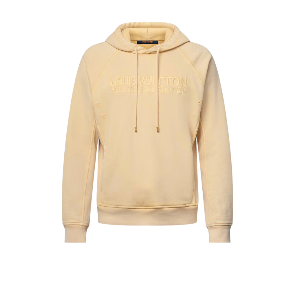 Washed Ribbed Hoodie