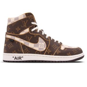 Louis Vuitton x Nike Air Force 1 High ‘Monogram Brown Damier Azur’