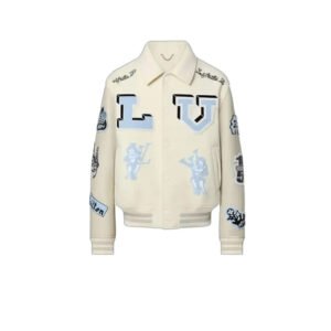 Louis Vuitton Fw22 Varsity Jacket
