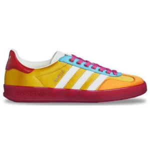 Adidas x Gucci Gazelle ‘Yellow  White Red '